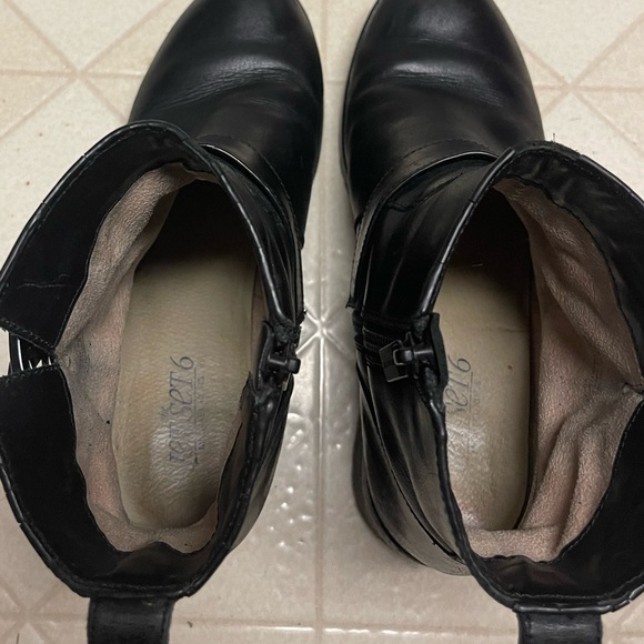 Michael Kors Biker Leather Boots size 6.5 - Picture 3 of 7